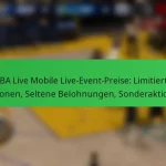 NBA Live Mobile Live-Event-Preise: Limitierte Editionen, Seltene Belohnungen, Sonderaktionen