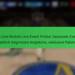 NBA Live Mobile Live-Event Preise: Saisonale Events, zeitlich begrenzte Angebote, exklusive Pakete