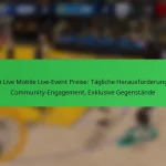 NBA Live Mobile Live-Event Preise: Tägliche Herausforderungen, Community-Engagement, Exklusive Gegenstände